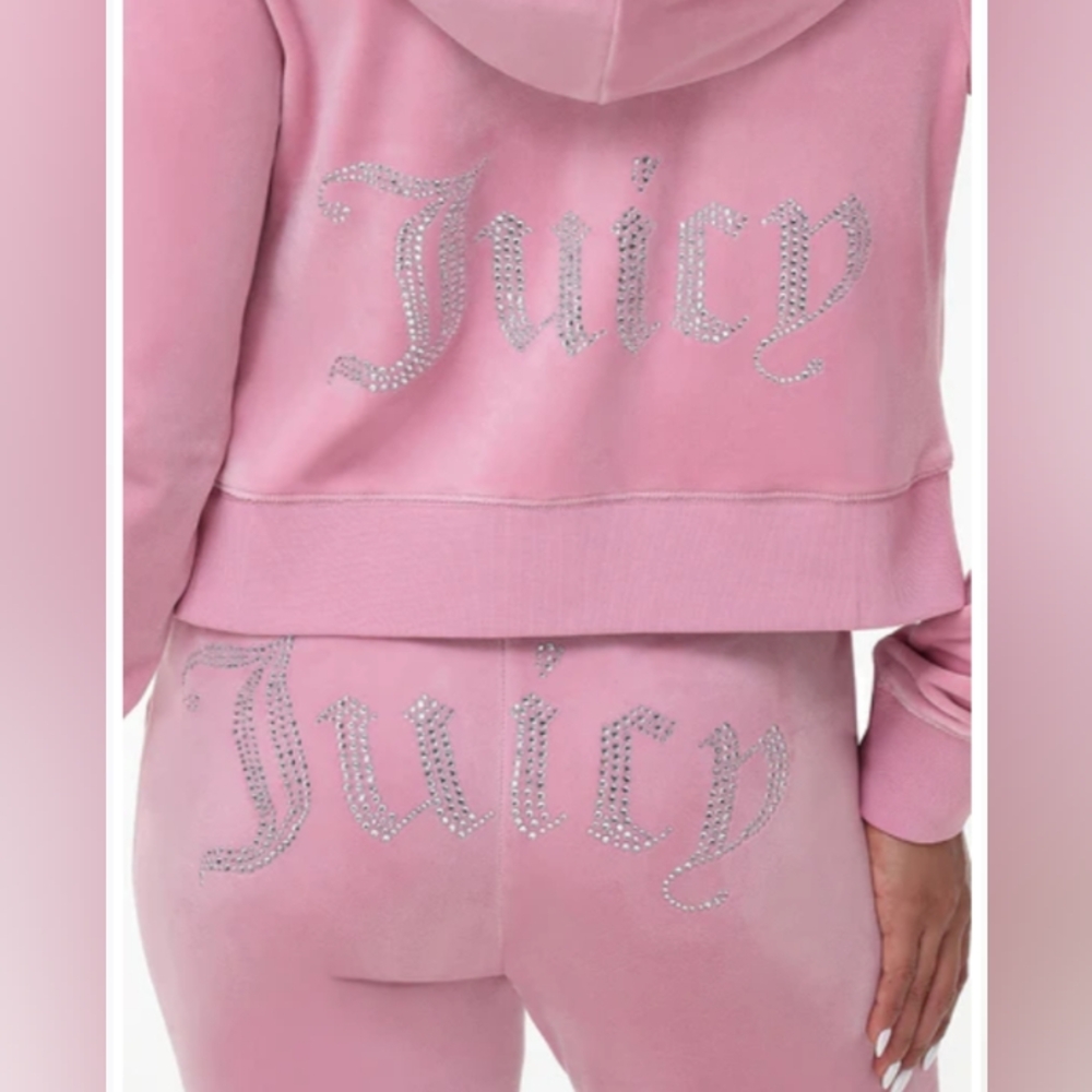 Juicy Couture Pink Velour Tracksuit